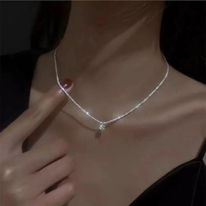 Lianfudai 2024 New Fashion Trend Unique Design Elegant Delicate Sweet Pearl Camellia Necklace For Women Jewelry Wedding Party Premium Gift