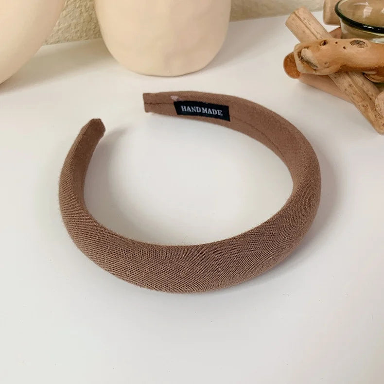 sengpan Thick Sponge Hairband Women's Girls Elegant Head Band Makeup Face Wash Hair Hoop Fashion Hair Accessories