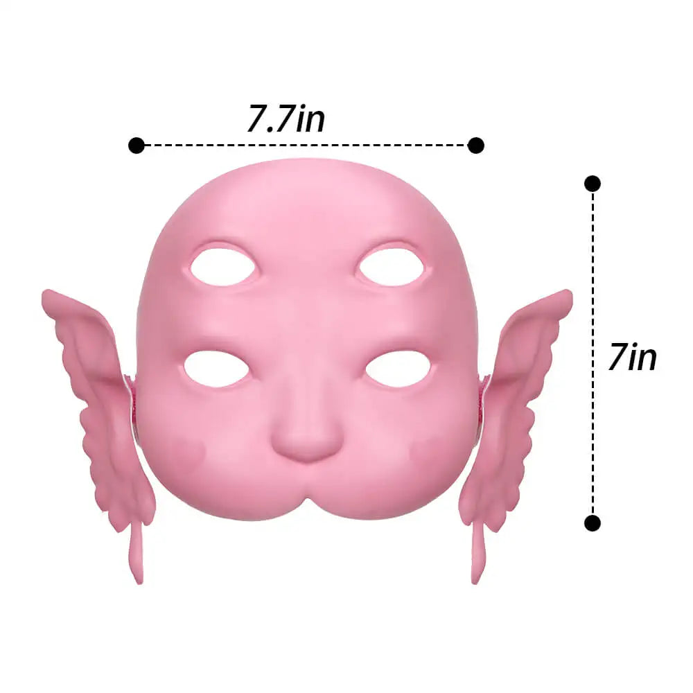 sengpan Melanie Martinez Portals Mask Cosplay Props DIY Pink MASK Halloween Party Accessory