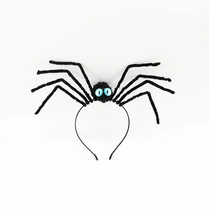 sengpan Creative Halloween Spider Headband Spider Head Band Spider Head Hoop Masquerade Dress Up Halloween Party Decoration Headdress