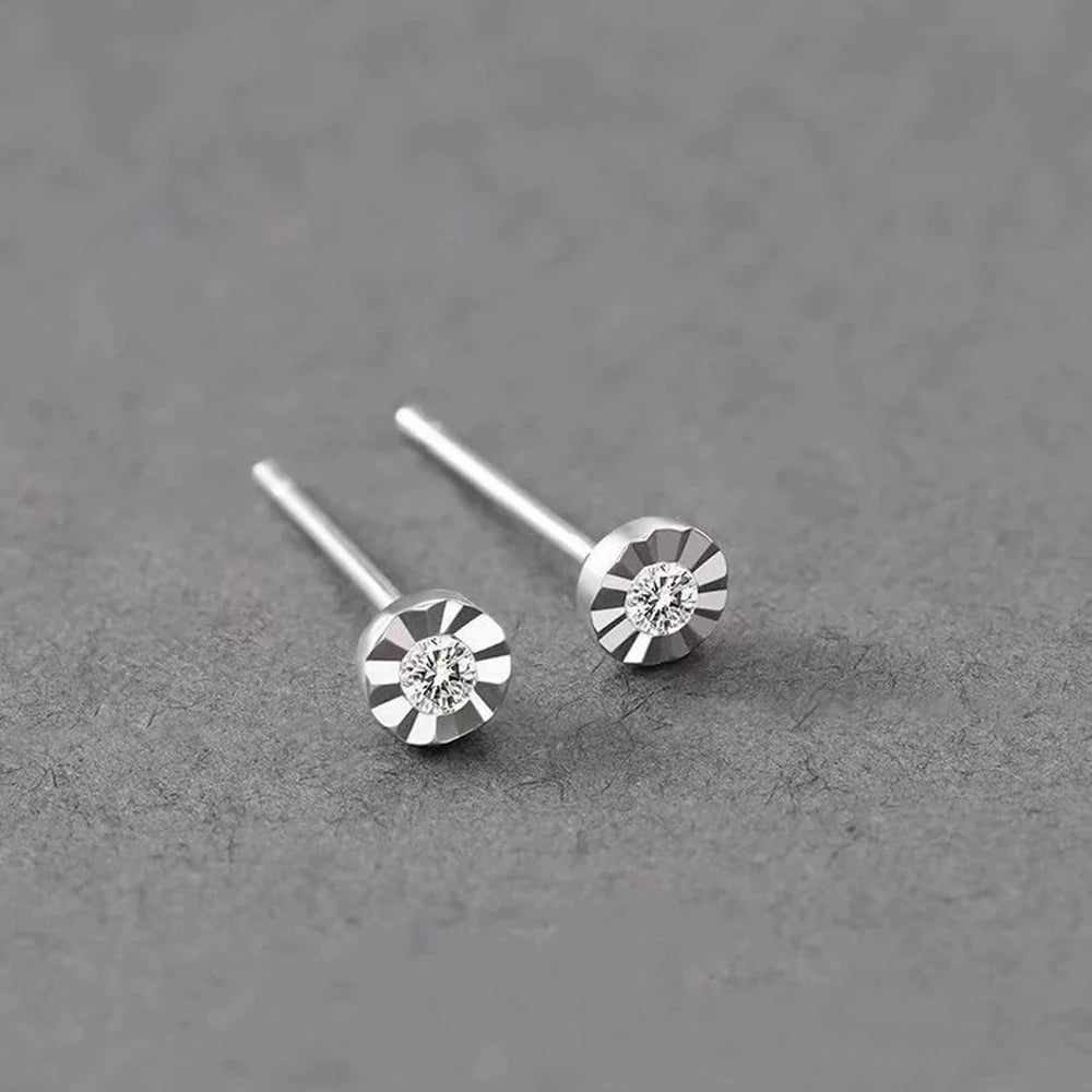 sengpan Punk Small Cross Stud Earrings for Teens Ear Piercing Star Earrings Women Men Pierced Unusual Party Earrings Jewelry