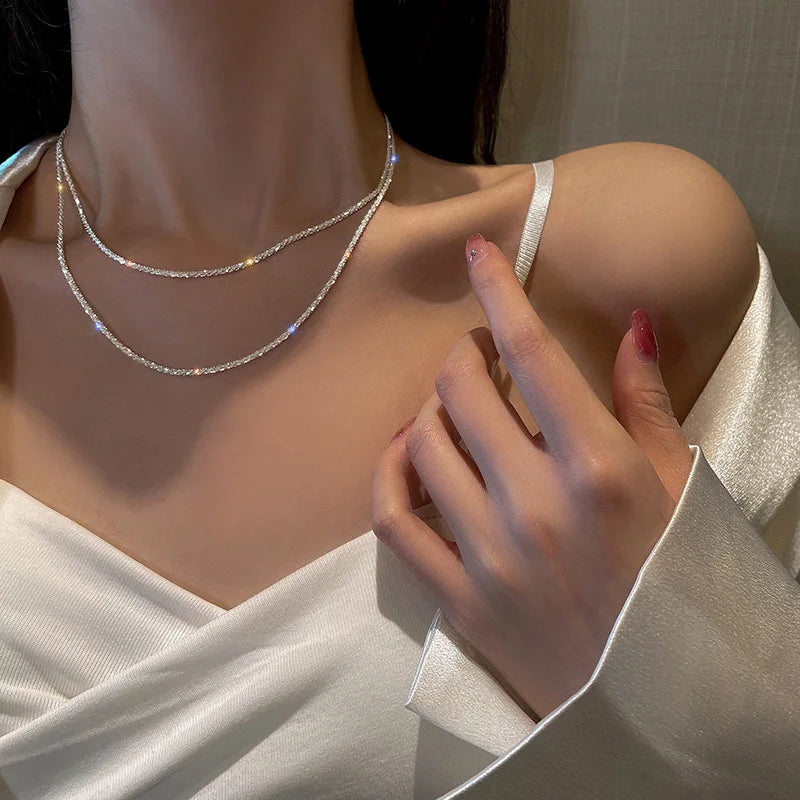 Lianfudai 2024 New Fashion Trend Unique Design Elegant Delicate Sweet Pearl Camellia Necklace For Women Jewelry Wedding Party Premium Gift