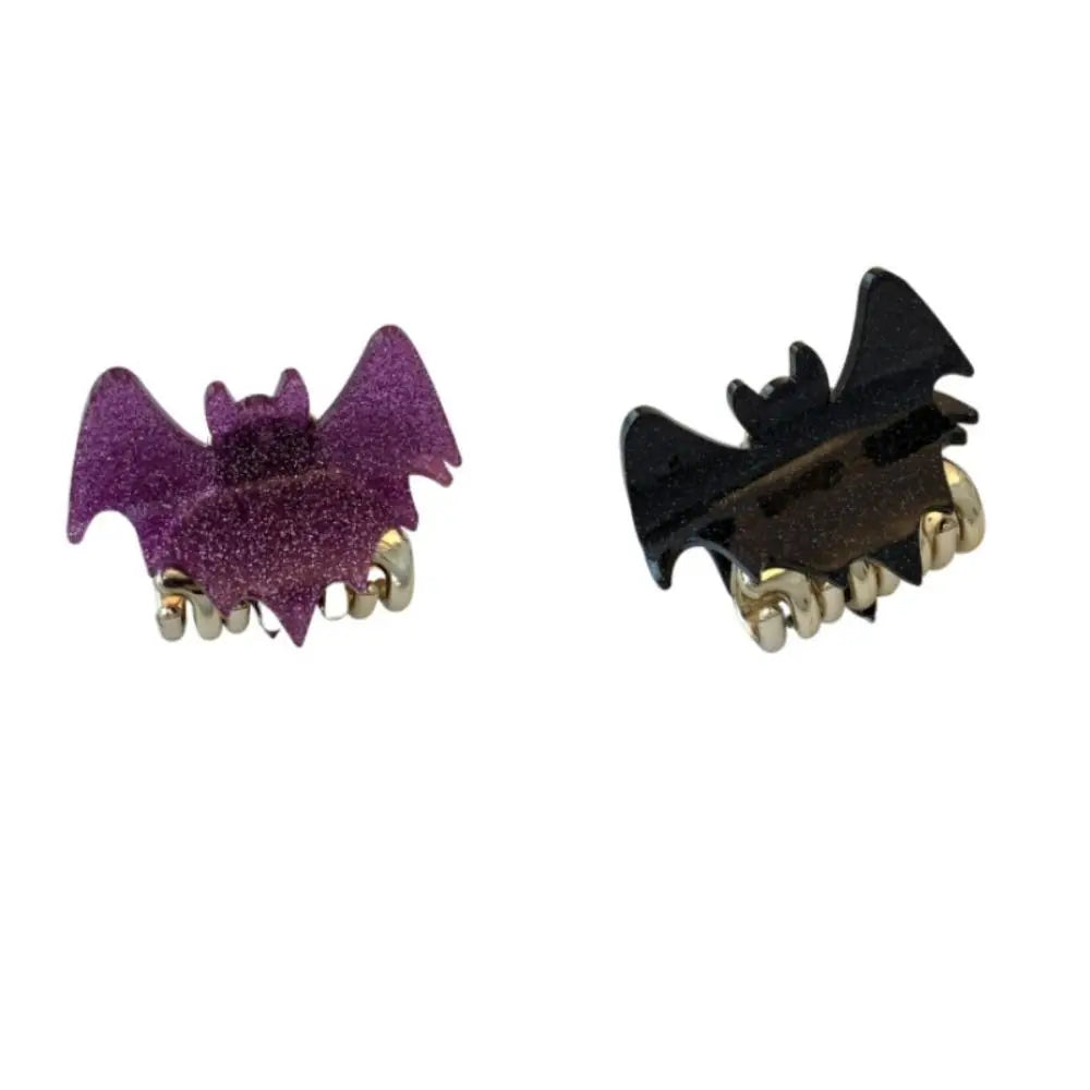 sengpan Alloy Hair Clip Headwear Halloween Bat Claw Clip Shark Clip Hair Accessories for Women Girls Festival Party Supplies