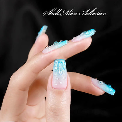 sengpan Water Drop Wave Gel Nail Gel Polish Clear Ripple Gel Nail Vernis Varnish Glue Phototherapy 15ml Glass Water Drop Glue