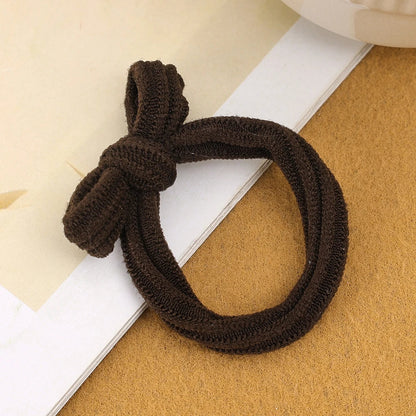 sengpan Women Girls Bow Nylon Elastic Hair Bands Hair Ties Ponytail Holder Rubber Bands Scrunchie Headwear Hair Accessories