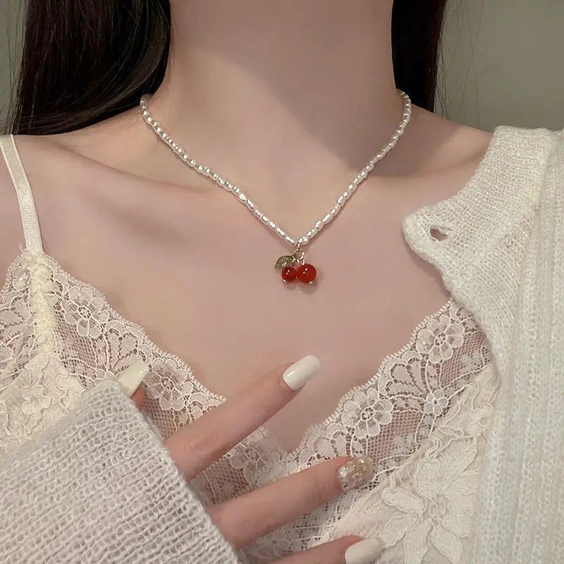 Lianfudai New Korea Summer Lovely Colorful Flowers Daisy Transparent Crystal Beading Strand Short Choker Necklace for Women