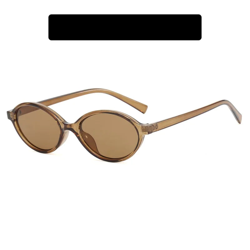 sengpan Vintage Oval Sunglasses 2024 Men Luxury Brand Designer Small Oval Sun Glasses Retro Fashion Women Sun Glasses Oculus