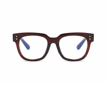 sengpan Blue Big Frame  Glasses Women Computer blue light blocking glasses  Black Radiation Goggles Spectacles Eyeglasses Men