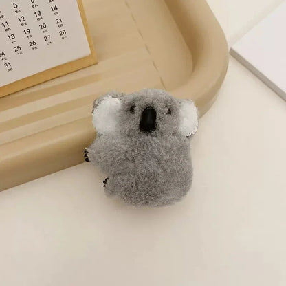 sengpan Plush Koala Bear Hair Claw Cute Hair Clips Hairpins Cute Animal Hair Clip for Girls Headwear Koala Barrettes Accessories