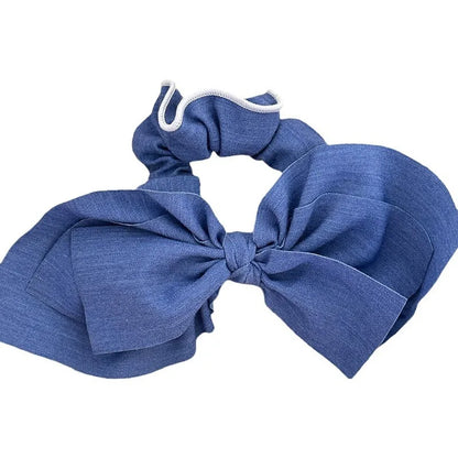 sengpan Very large hair accessories for girls women big elastic bands bow korean scrunchies ribbon new 2024 kpop adults leading fashion