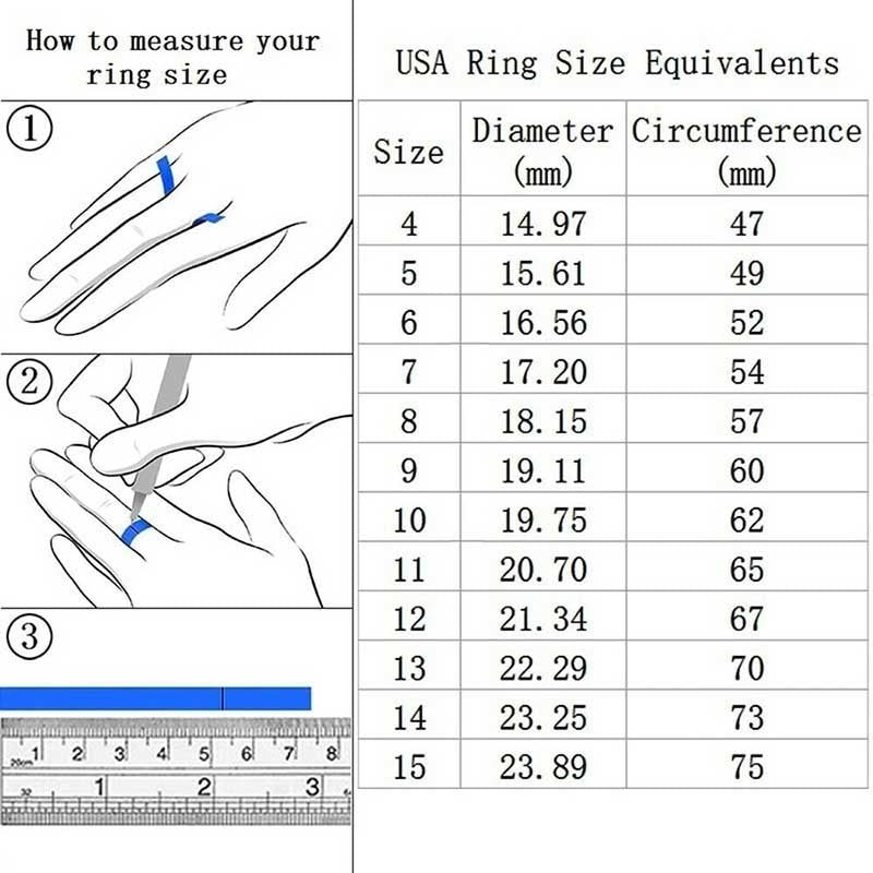 sengpan Luxury Exquisite Silver Color Princess Ring for Women Fashion Inlaid White Zircon Stones Wedding Rings Set Engagement Jewelry