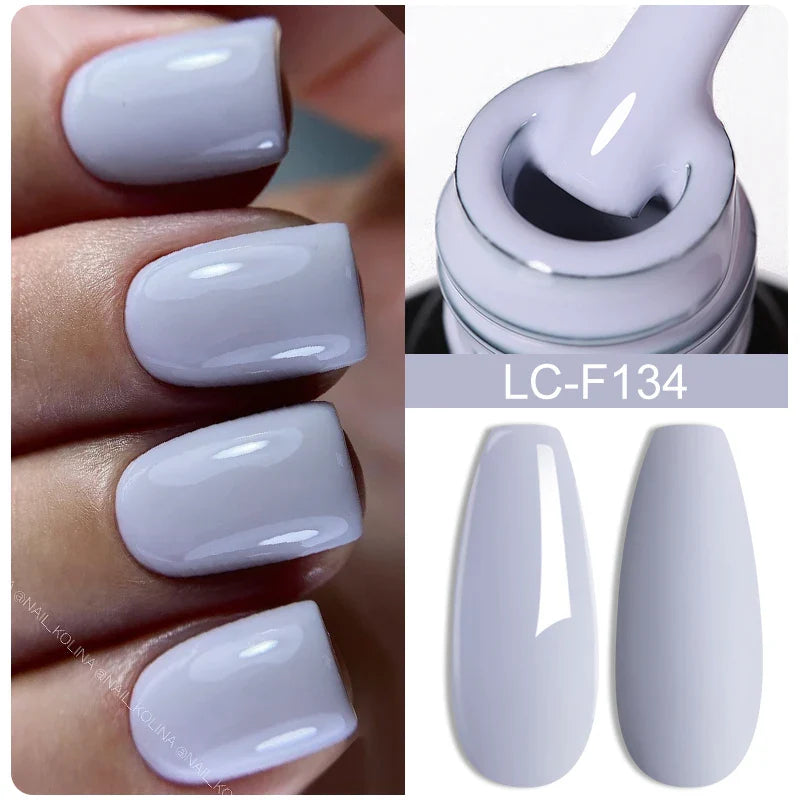 sengpan 8ML Clear Non Stick Hand Solid Extension Nail Gel Polish Carving Flower Nail Art Construction UV Gel Acrylic Varnishes