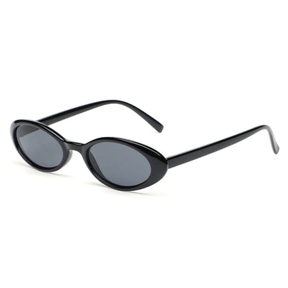 Lianfudai Vintage Oval Sunglasses 2024 Men Luxury Brand Designer Small Oval Sun Glasses Retro Fashion Women Sun Glasses Oculus