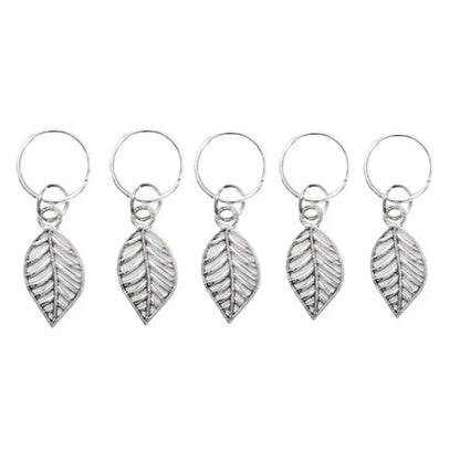 sengpan 5-50Pcs/Pack Silver Different Styles Charms Hair Braid Dread Dreadlock Beads Clips Cuffs Rings Jewelry Dreadlock Accessories