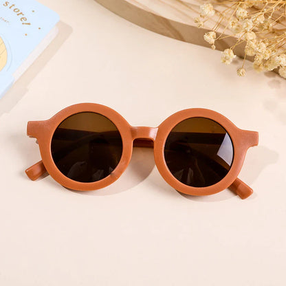 sengpan 12 Colors Fashion Cute Round Frame Sunglasses UV400 For Kids Baby Boys Girls Children Lovely Sun Glasses Sun Shade Eyewear