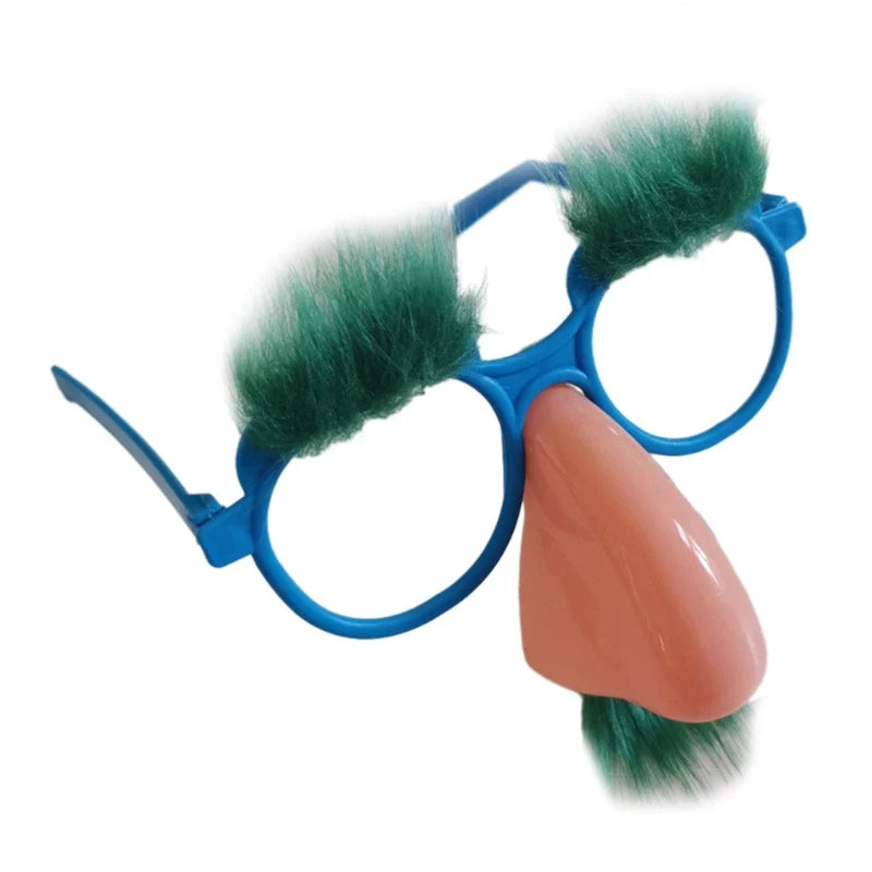 sengpan Disguise Glasses with Funny Nose with Eyebrows and Mustache Perfect Party Favors for Costume Halloween Birthday Parties