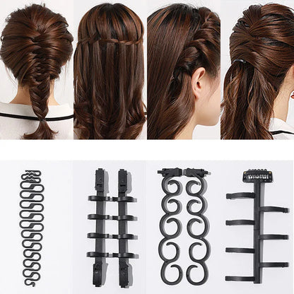 sengpan New Plastic Lady French Hair Braiding Tool Hair Twist Braider Easy To Use DIY Accessories Fashion Salon Women Braider Maker