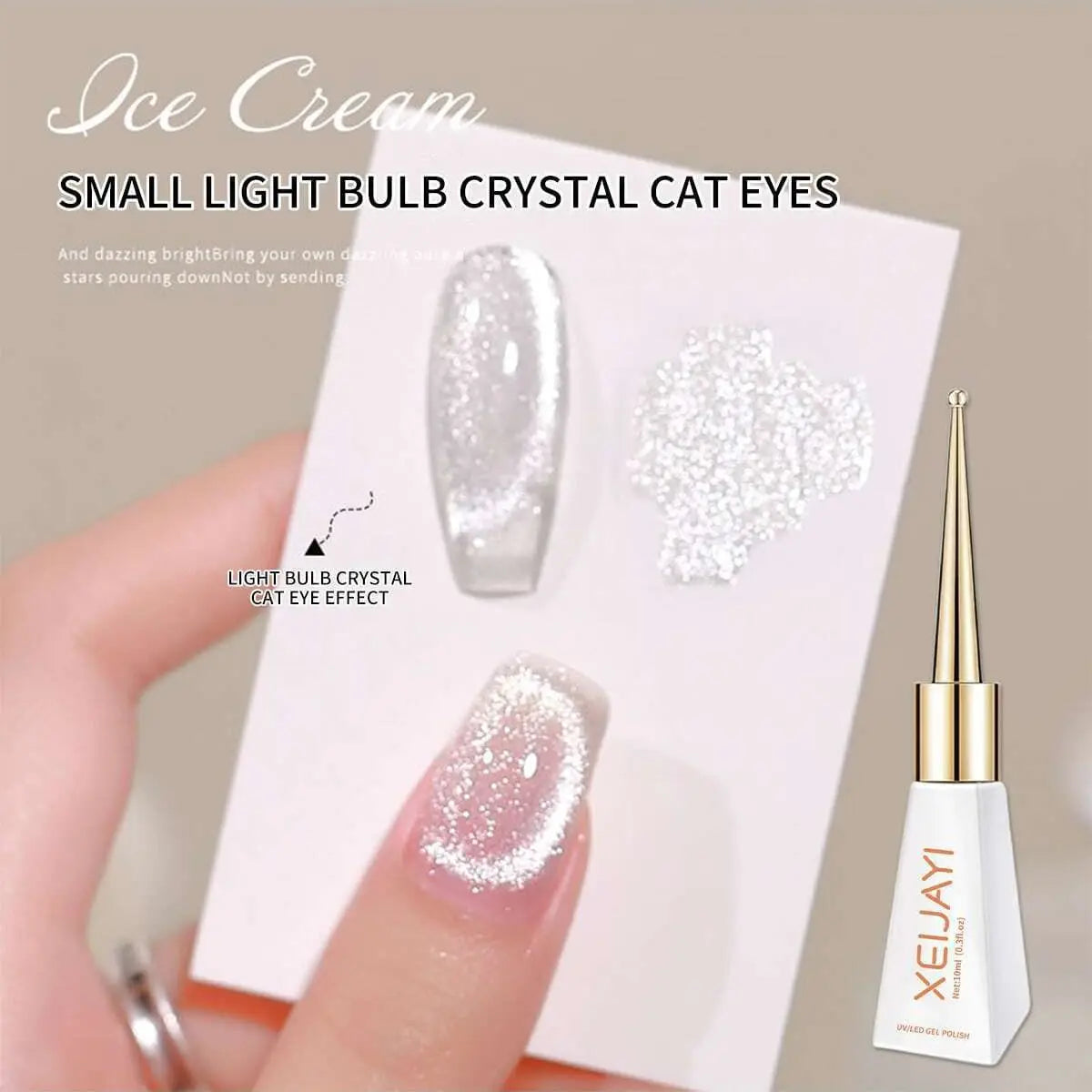 sengpan Magnetic Gel Purple Color Reflective Glitter Cat Eye Gel Polish 자석젤  Semi-permanent Nail Polish UV Venalisa for Manicure