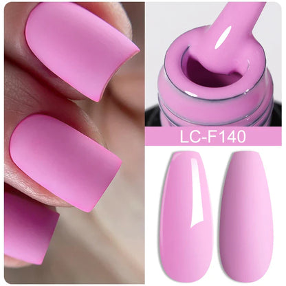 sengpan 8ML Clear Non Stick Hand Solid Extension Nail Gel Polish Carving Flower Nail Art Construction UV Gel Acrylic Varnishes