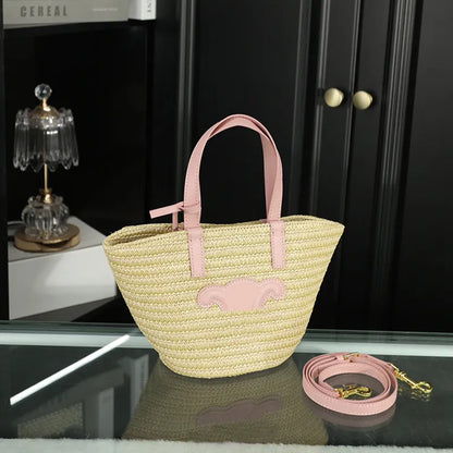 Woman Straw Designer Bag Luxury Chain Bags Crossbody Women Large-capacity Handbag Crochet Fashions Beach Bags Purse Tom_bag