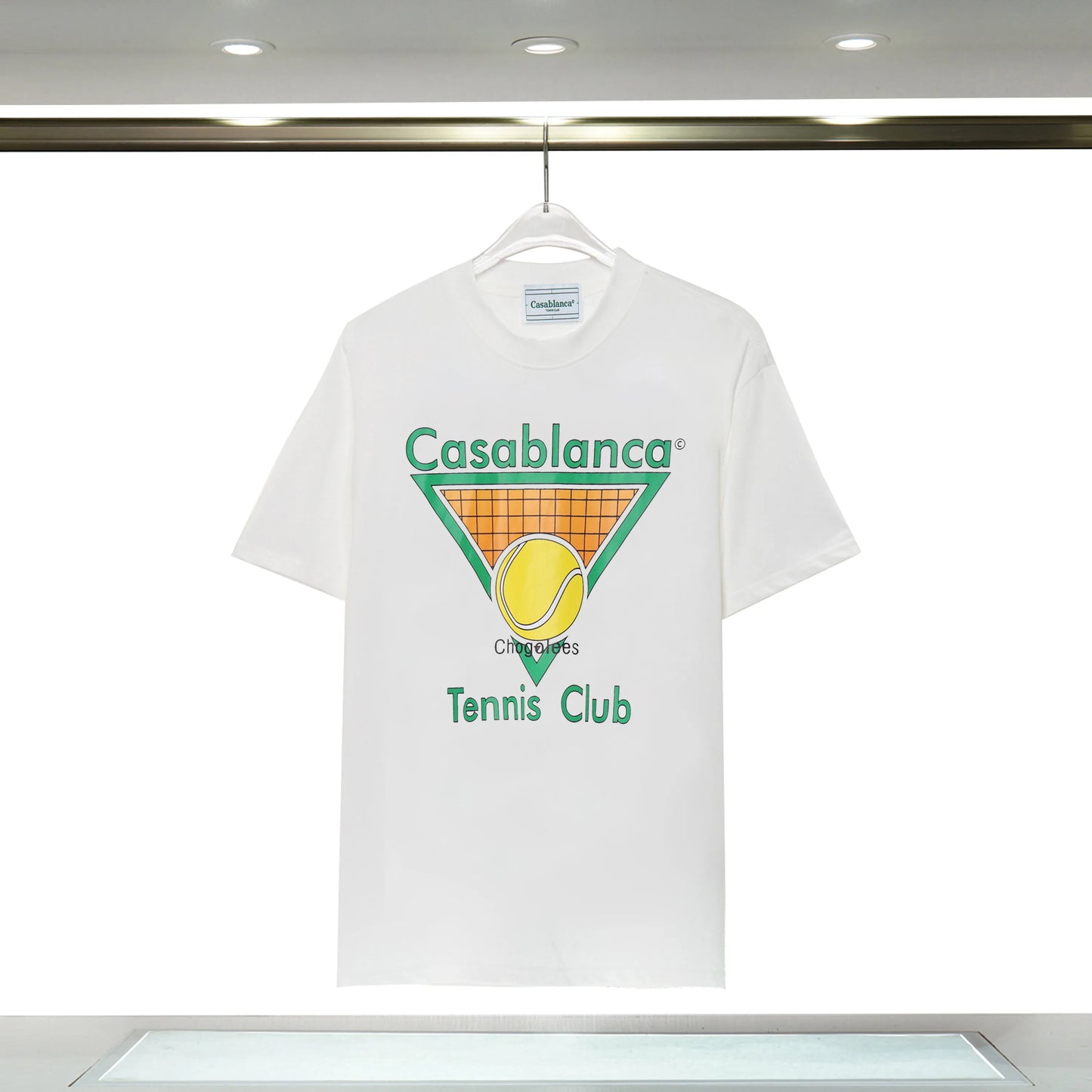 casablanc shirt Ment shirt designer t shirts Brand shirt Men casablanca tshirt Breathable TShirts Sleeve Top Tees casa US Size S-XXL