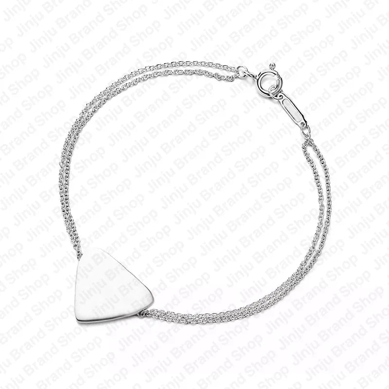 fine sterling silver jewelry 925 bracelet designer charm bracelet Hearts Girlfriend Lady gift luxury braclets bracelet designer for woman bracelets free shipping