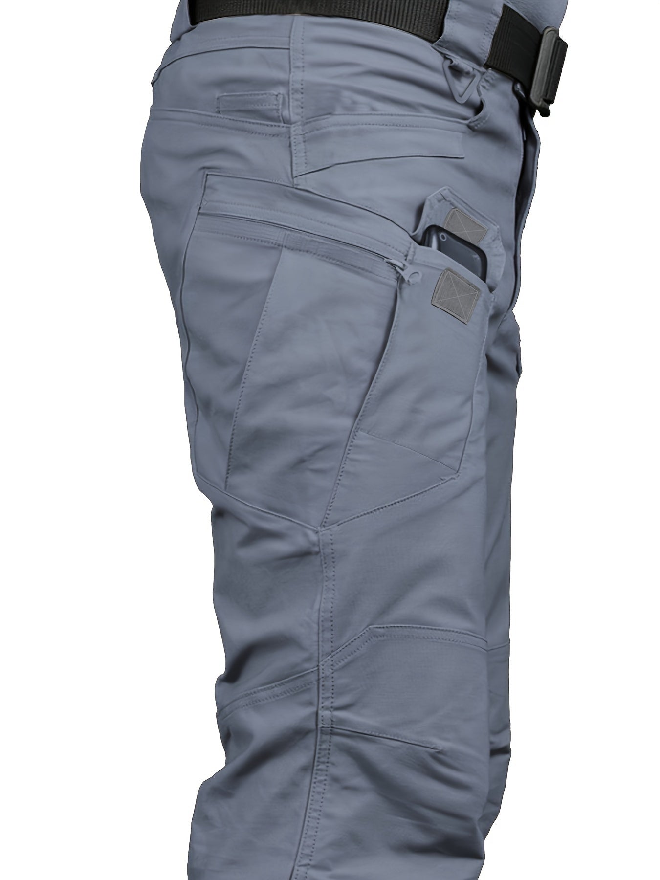 Pro Tactical Pants - Multi-Pocket, Rugged, Water-Resistant, Breathable, Comfortable, Military-Inspired, Urban Commuting, Outdoor Adventure, Cargo-Style Pants for Men