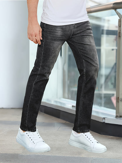 Comfortable Men's Stretch Jeans with Classic Design