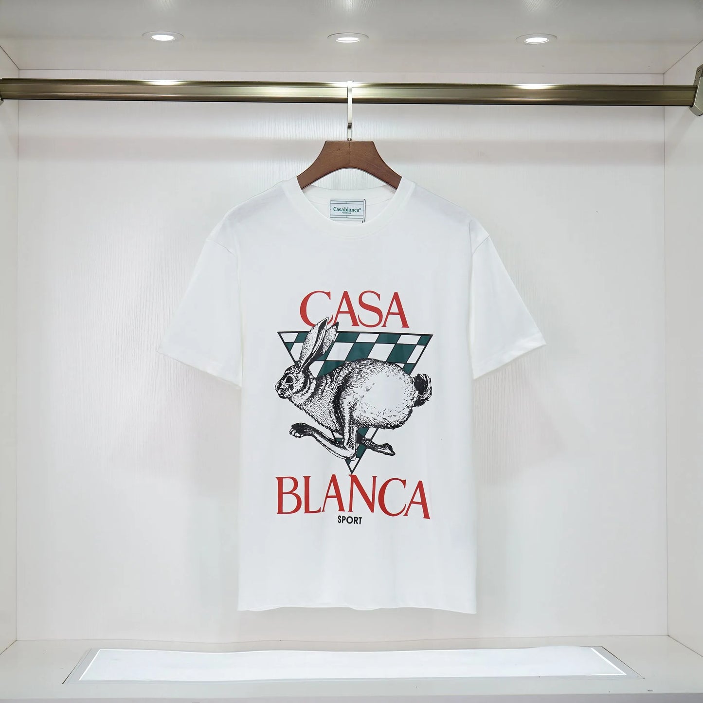 Designer T Shirt fashion women/men Casa Blanca Women T Shirt Luxe Oversized Casablanc Shirt o-Neck Cotton Short Sleeve Letter Tees 001