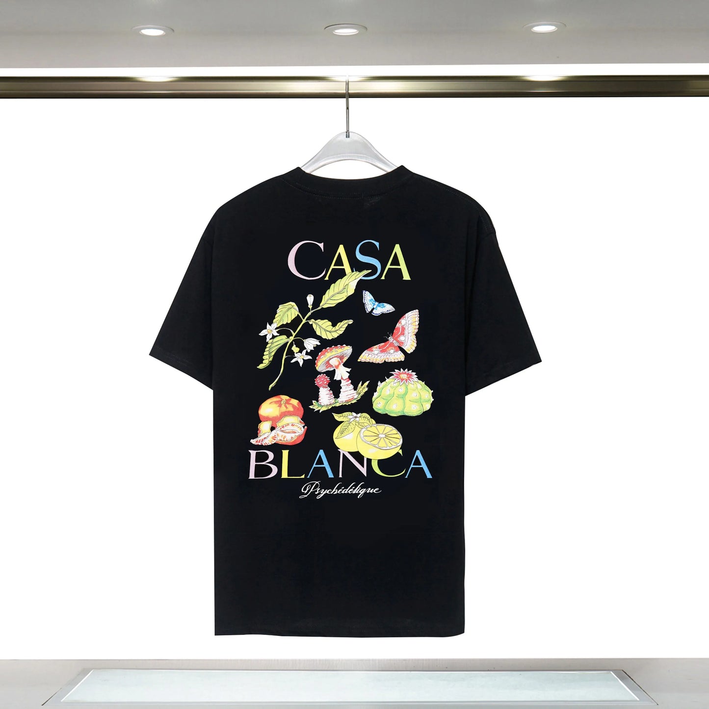 Designer T Shirt fashion women/men Casa Blanca Women T Shirt Luxe Oversized Casablanc Shirt o-Neck Cotton Short Sleeve Letter Tees 001