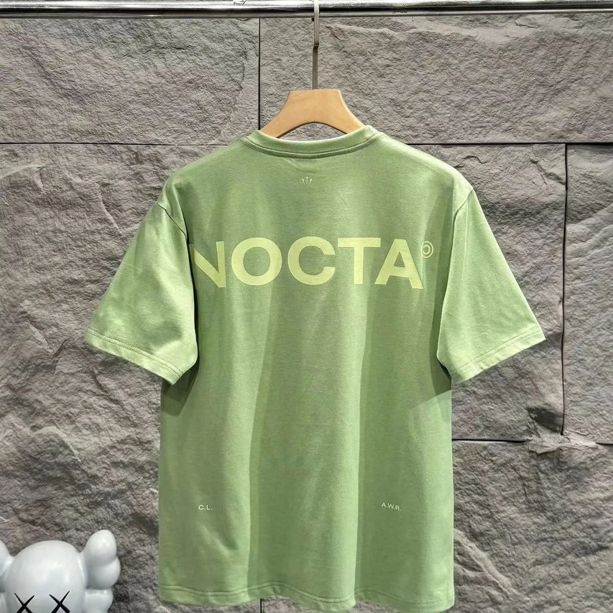 Men's T-Shirts Nocta functional draw short sleeve 100% Cotton T-shirt white outdoor round neck men's and women's tee printing leisure spring summer new