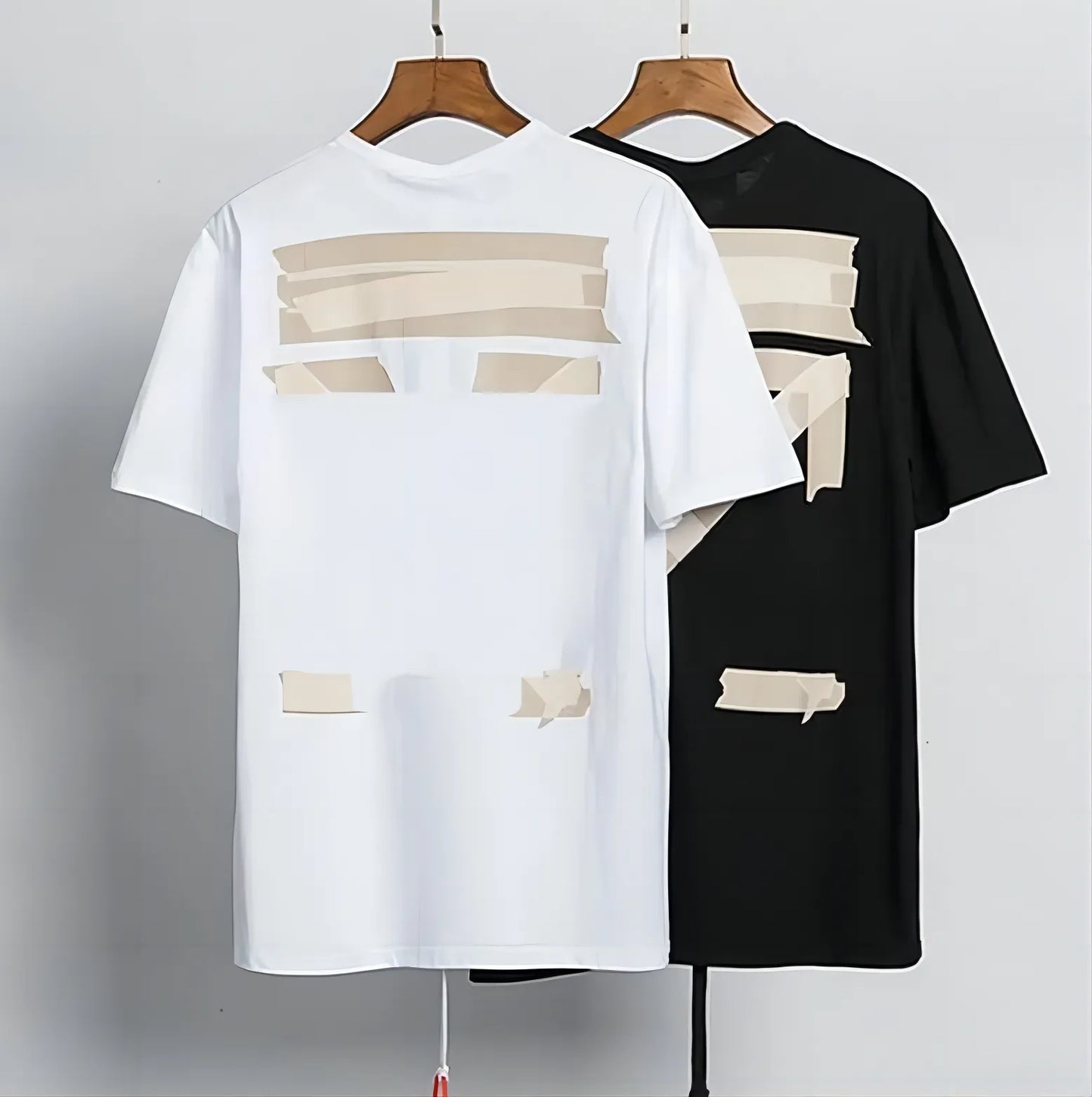 Men's T-shirts Summer t Shirt Mens Womens Designersoff Loose Tees Tops Man Casual Luxurys Clothing Streetwear Shorts Sleeve Polos Tshirts Sizes-xl Offs White