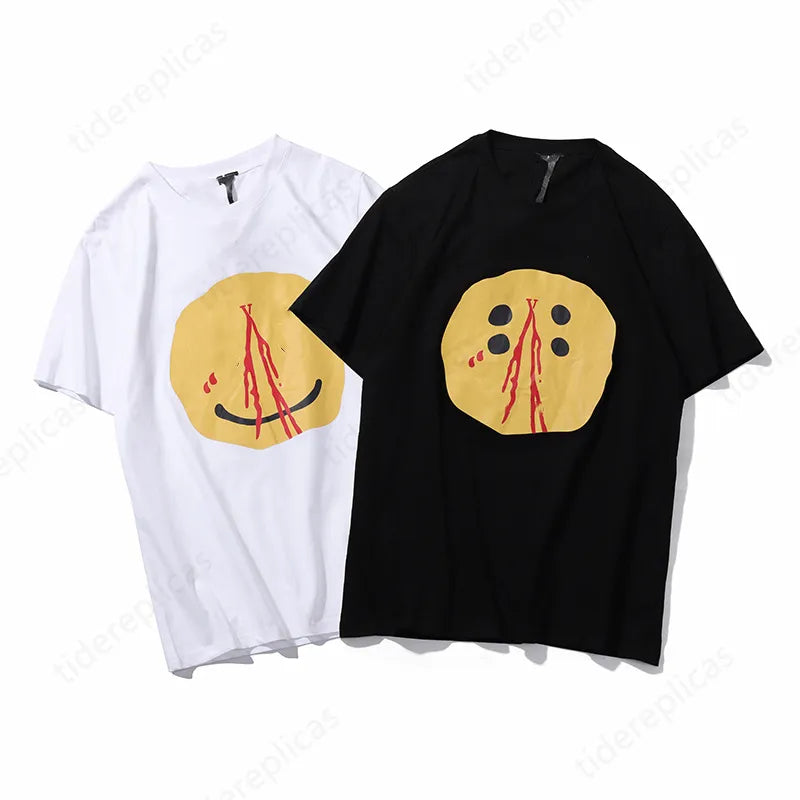 mens t shirt designer t shirts hip hop fun print clothes t shirt graphic tees couple models t-shirt oversized fit shirt pure cotton skin friendly and breathabl B8