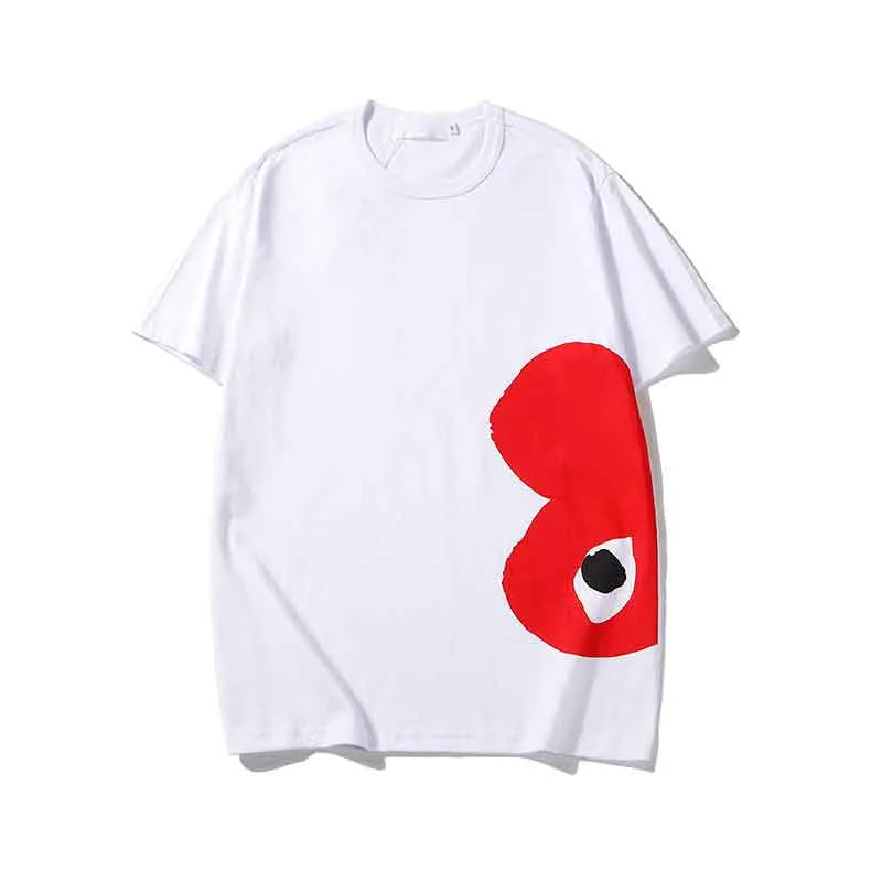 Mens t shirt designer shirts cdg tshirt men women Casual tee Loose play t shirts Trendy Garment designer t-shirts us size s-xxl