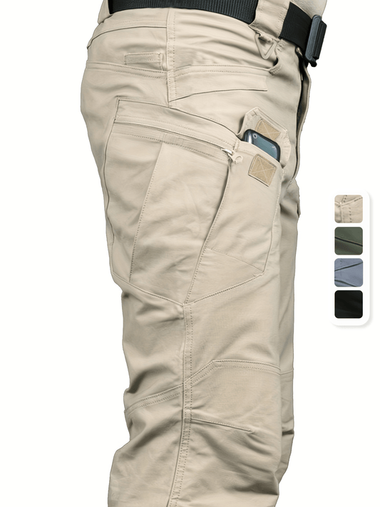 Pro Tactical Pants - Multi-Pocket, Rugged, Water-Resistant, Breathable, Comfortable, Military-Inspired, Urban Commuting, Outdoor Adventure, Cargo-Style Pants for Men