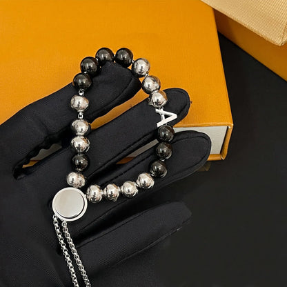 Boutique Magnetic Bead Bracelet High Quality Love Gift Bracelet Women's Romantic Fashion Jewelry Accessories Wedding Party Jewelry Chain Bracelet