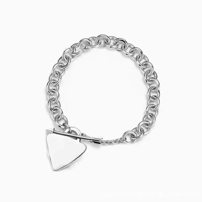 Designer bracelet women heart braceletes charm bracelet designer jewlery designer for women couple plated silver key luxury bracelet diamond gift retro zl206