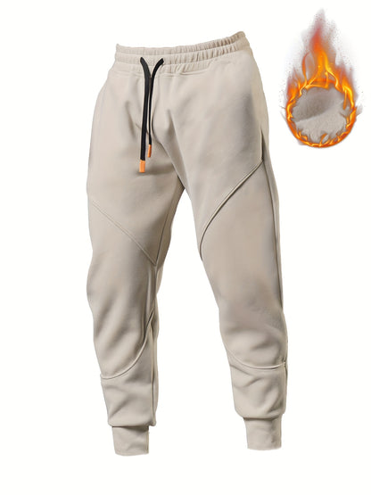 Men's Winter-Ready Fleece Joggers – Soft, Stretchy, & Durable Drawstring Sweatpants for Active Comfort