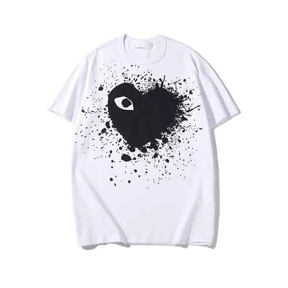 Mens t shirt designer shirts cdg tshirt men women Casual tee Loose play t shirts Trendy Garment designer t-shirts us size s-xxl