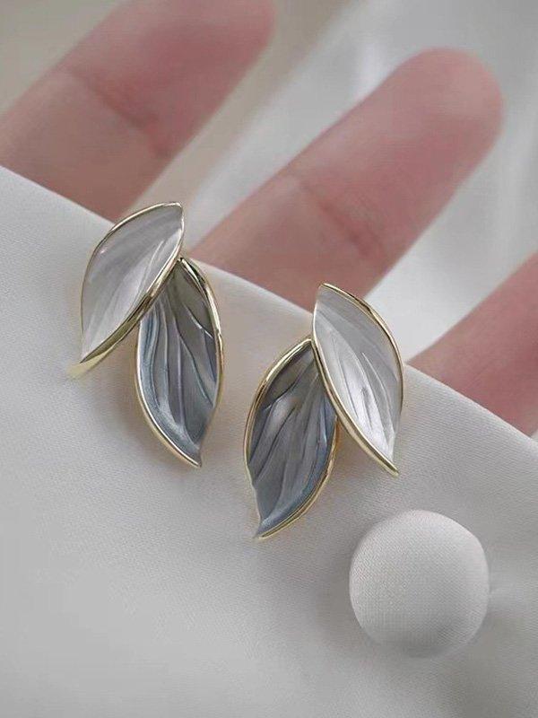 sengpan 2024 New Original Chic Leaf Earrings