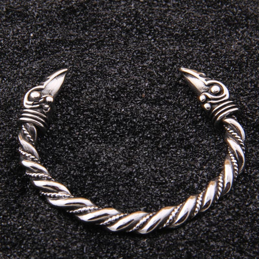 sengpan Christmas wishlist stainless steel raven Bracelet Indian Jewelry Fashion Accessories Viking Bracelet Men Wristband Cuff Bracelets For Women Bangles