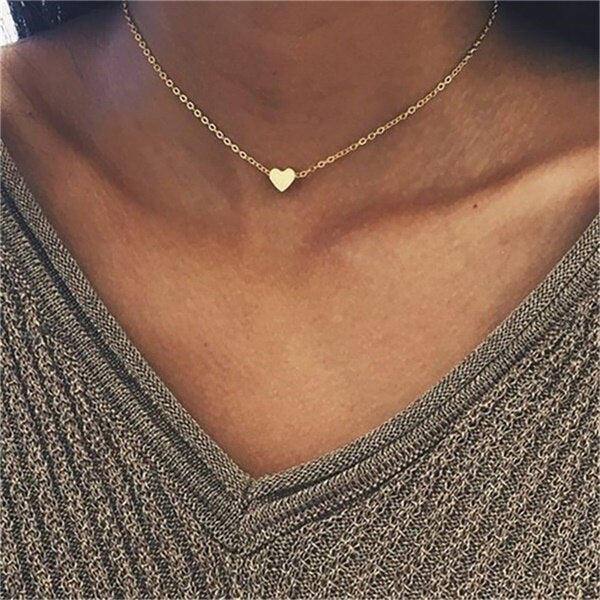 sengpan gifts for her hot sale new Bodomian Shell Chokers Necklace For Women Stainless Steel Multiple Gold Chain Charms Summer Party Gifts Jewelry New