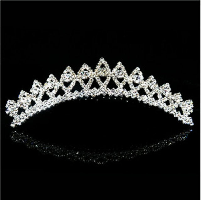 sengpan bridal jewelry set for wedding Big Princess Tiara Red Crown Crystal Rhinestone Wedding Accessories Pearl Headband Bridal Hair Headdress Girl Hair Jewelry