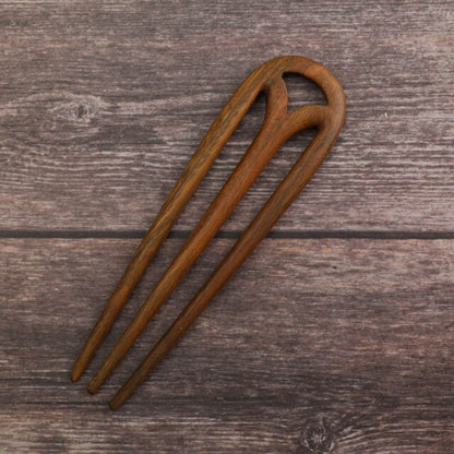 sengpan Christmas gifts ideas Handmade Sandalwood Stick Hairpins Women U-Shaped Wooden Hair Sticks Vintage Hair Jewelry Headwear Hair Accessories JL