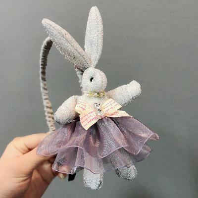 sengpan Christmas gifts ideas Children's Little Girl Bunny Headdress Princess Girl Super Cute Cute Hairpin Party Dress Up Children's Hair Band Headband