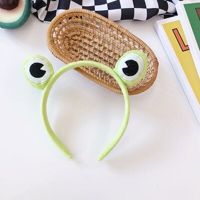 sengpan Christmas gifts for her  New Korean Lovely Frog Headwear Elastic Headbands Lovely Wash Face Headwear Hair Accessories for Women Girls Kids