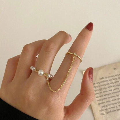 sengpan christmas wishlist gifts for her Hiphop Rock Metal Geometry Circular Punk Rings Set Gold Color Finger Accessories Buckle Joint Tail Ring for Women Jewelry