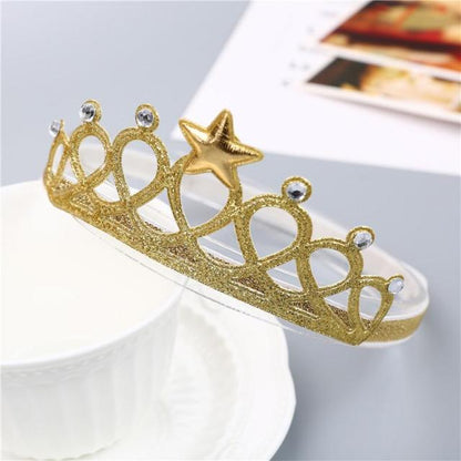 sengpan womens Christmas costume ideas New Children's Hair Belt Quickly Sells Baby Ornaments Crown Headwear Factory Wholesale Baby Girl Hairclips