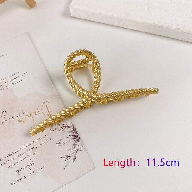 sengpan Christmas gifts ideas Big Barrettes Shark Hair Clips Women Butterfly Hairpin Claw Jewelry Mother Girls Gift Make UP Washing Tool Accessories