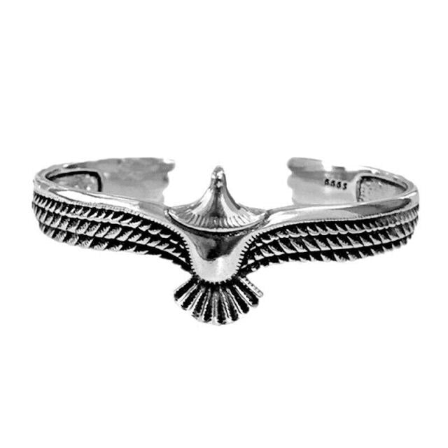 sengpan bracelets for men Christmas diy bracelet designs  Eagle Cuff Bracelet Valentines Day Gift for Boyfriend Adjustable Open Tribal Wildlife Jewelry Indian Eagle Wing Bracelet